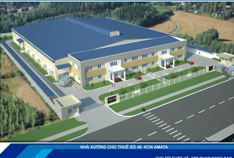Nhà xưởng cho thuê Amata
